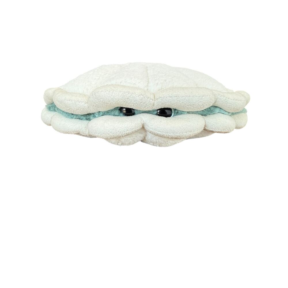Jellycat Chloe Clam Plush Small Retired Rare Seashell Ocean Stuffed Animal 7 in